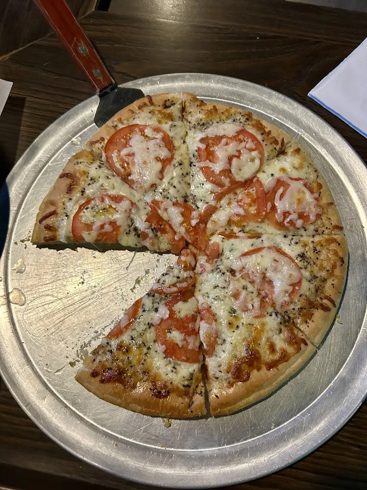Pizza Made with Homemade Crust